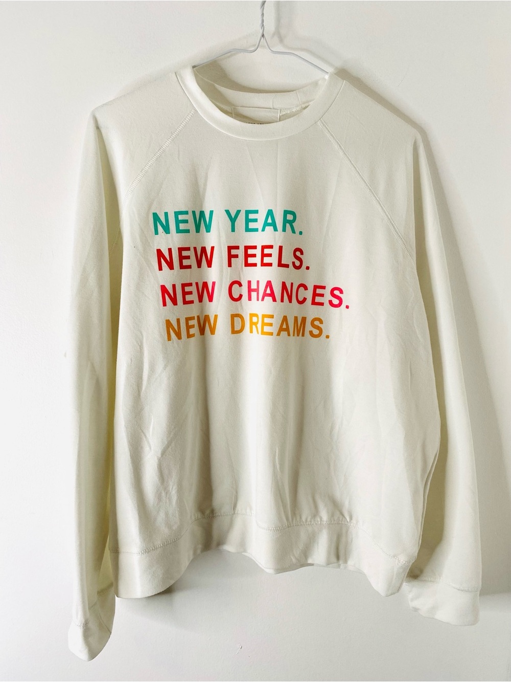 Panache Apparel New Year New Feels Graphic Sweatshirt